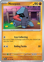Nosepass 107 - SV03 Obsidian Flames Reverse Holofoil - Poke-Collect