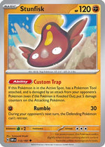 Stunfisk 112 - SV03 Obsidian Flames Reverse Holofoil - Poke-Collect