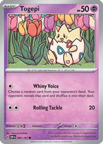 Togepi 83 - SV03 Obsidian Flames Reverse Holofoil - Poke-Collect