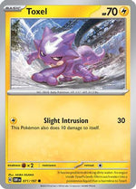 Toxel 71 - SV03 Obsidian Flames Reverse Holofoil - Poke-Collect