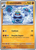 Crabominable 115 - SV03 Obsidian Flames Reverse Holofoil - Poke-Collect