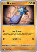 Glimmet - 121/197 121 - SV03 Obsidian Flames Reverse Holofoil - Poke-Collect