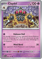 Claydol 95 - SV03 Obsidian Flames Reverse Holofoil - Poke-Collect