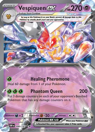 Vespiquen ex 96 - SV03 Obsidian Flames Holofoil - Poke-Collect