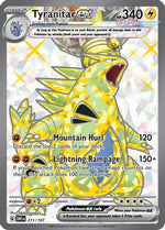Tyranitar ex - 211/197 211 - SV03 Obsidian Flames Holofoil - Poke-Collect