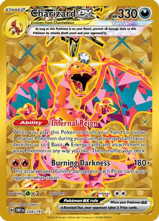 Charizard ex - 228/197 228 - SV03 Obsidian Flames Holofoil - Poke-Collect