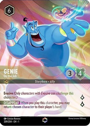 Genie - On the Job (Enchanted) (209/204) - The First Chapter Holofoil