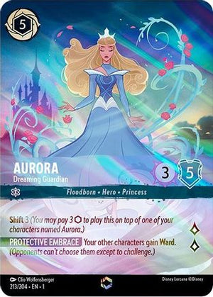 Aurora - Dreaming Guardian (Enchanted) (213/204) - The First Chapter Holofoil