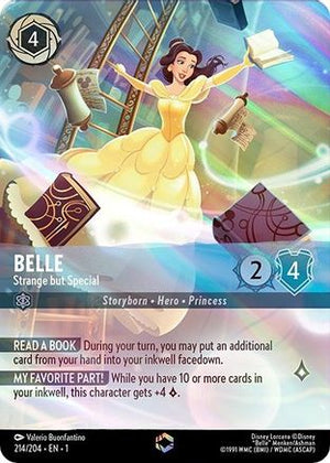 Belle - Strange but Special (Enchanted) (214/204) - The First Chapter Holofoil