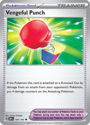 Vengeful Punch 197 - SV03 Obsidian Flames - Poke-Collect