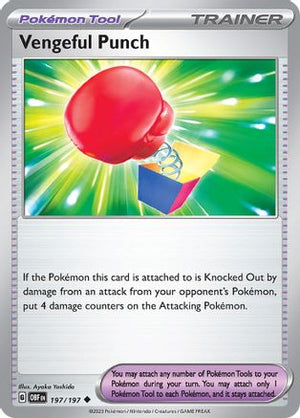 Vengeful Punch 197 - SV03 Obsidian Flames - Poke-Collect