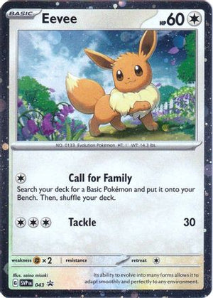 Eevee - 043 43 - SV Scarlet & Violet Promo Cards Holofoil - Poke-Collect