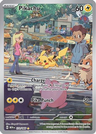 Pikachu - 173/165 173 - SV Scarlet & Violet 151 Holofoil - Poke-Collect