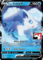 Alolan Vulpix V 33 - Prize Pack Series Cards Holofoil - Poke-Collect
