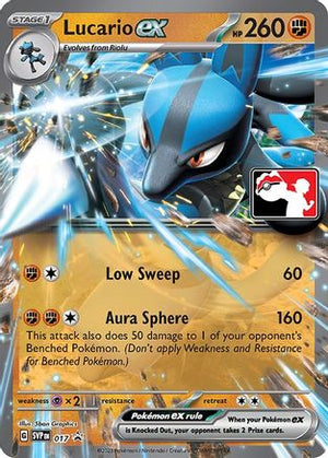 Lucario ex 17 - Prize Pack Series Cards Holofoil - Poke-Collect