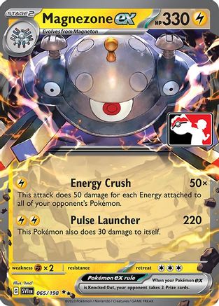 Magnezone ex 65 - Prize Pack Series Cards Holofoil - Poke-Collect