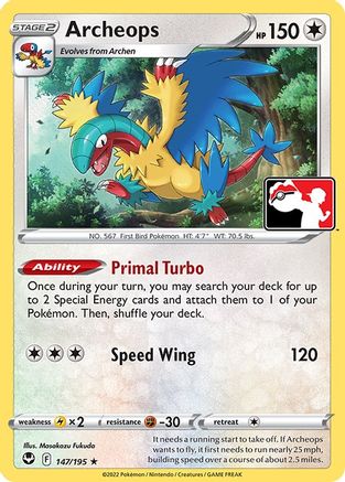 Archeops 147 - Prize Pack Series Cards - Poke-Collect