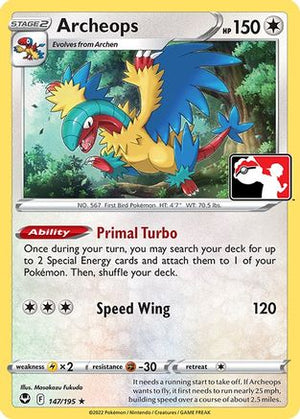 Archeops 147 - Prize Pack Series Cards - Poke-Collect