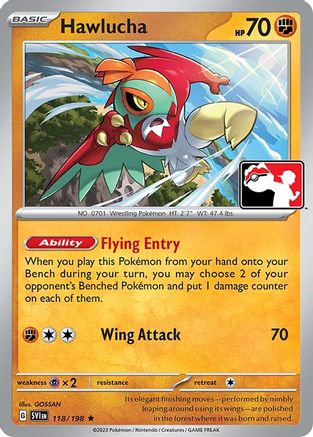 Hawlucha 118 - Prize Pack Series Cards - Poke-Collect