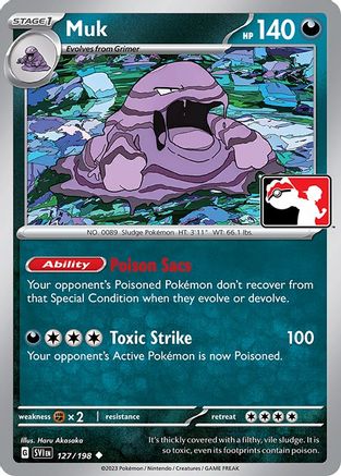 Muk 127 - Prize Pack Series Cards - Poke-Collect