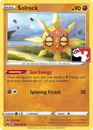Solrock 69 - Prize Pack Series Three - Poke-Collect