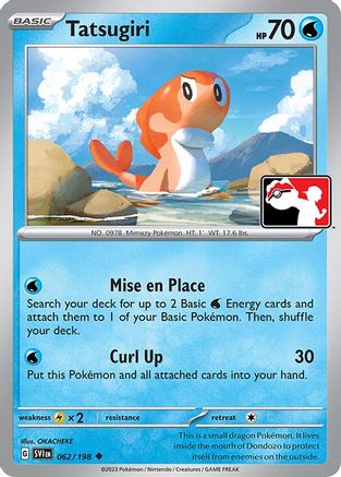 Tatsugiri 62 - Prize Pack Series Three Holofoil - Poke-Collect