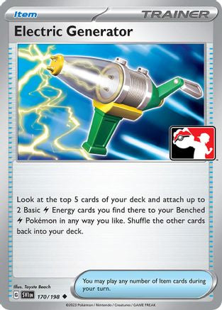 Electric Generator 170 - Prize Pack Series Cards - Poke-Collect