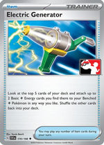 Electric Generator 170 - Prize Pack Series Cards Holofoil - Poke-Collect