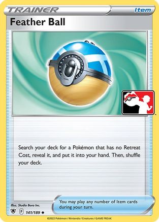 Feather Ball 141 - Prize Pack Series Cards - Poke-Collect