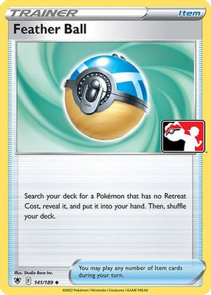 Feather Ball 141 - Prize Pack Series Cards - Poke-Collect
