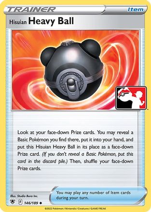 Hisuian Heavy Ball 146 - Prize Pack Series Cards - Poke-Collect
