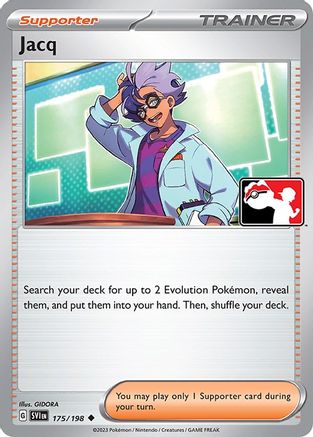 Jacq 175 - Prize Pack Series Cards - Poke-Collect