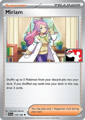 Miriam 179 - Prize Pack Series Cards - Poke-Collect