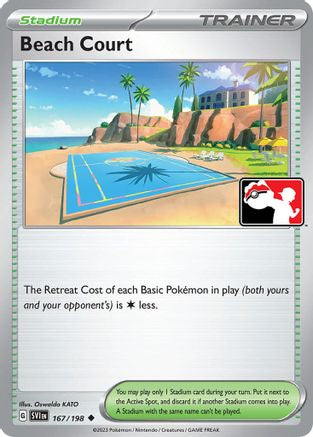 Beach Court 167 - Prize Pack Series Cards Holofoil - Poke-Collect