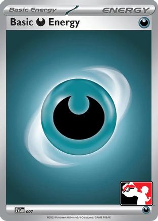 Basic Darkness Energy - 007 7 - Prize Pack Series Cards - Poke-Collect