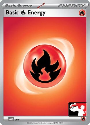 Basic Fire Energy - 002 2 - Prize Pack Series Cards Holofoil - Poke-Collect