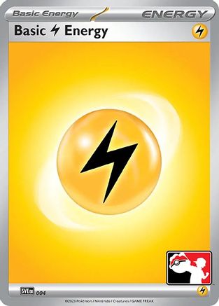 Basic Lightning Energy - 004 4 - Prize Pack Series Cards Holofoil - Poke-Collect