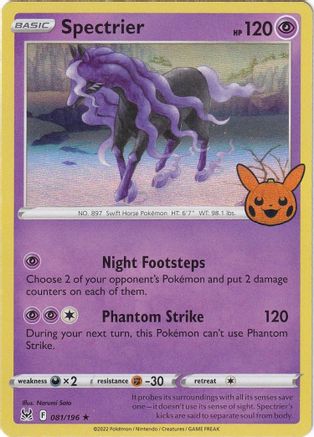 Spectrier 81 - Trick or Trade BOOster Bundle 2023 Holofoil - Poke-Collect