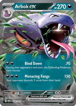 Arbok ex - 024/165 24 - SV Scarlet & Violet 151 Holofoil - Poke-Collect