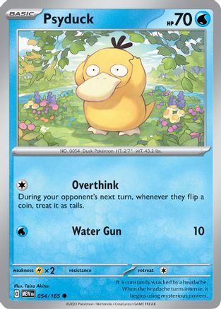 Psyduck - 054/165 54 - SV Scarlet & Violet 151 - Poke-Collect