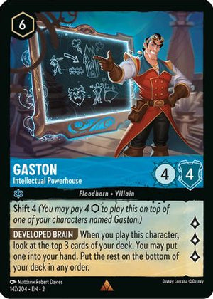 Gaston - Intellectual Powerhouse (147/204) - Rise of the Floodborn