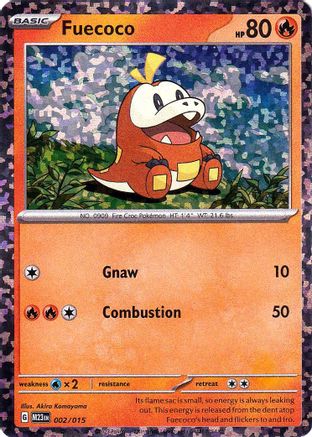 Fuecoco 2 - McDonalds Promos 2023 Holofoil - Poke-Collect