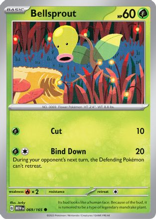 Bellsprout 69 - SV Scarlet & Violet 151 - Poke-Collect