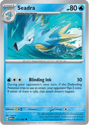 Seadra 117 - SV Scarlet & Violet 151 - Poke-Collect