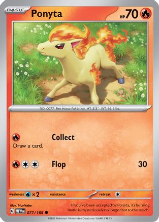 Ponyta 77 - SV Scarlet & Violet 151 - Poke-Collect