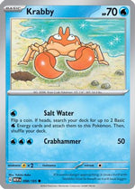 Krabby 98 - SV Scarlet & Violet 151 Reverse Holofoil - Poke-Collect