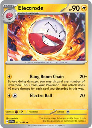 Electrode 101 - SV Scarlet & Violet 151 Holofoil - Poke-Collect