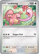 Lickitung 108 - SV Scarlet & Violet 151 - Poke-Collect