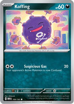 Koffing 109 - SV Scarlet & Violet 151 Reverse Holofoil - Poke-Collect