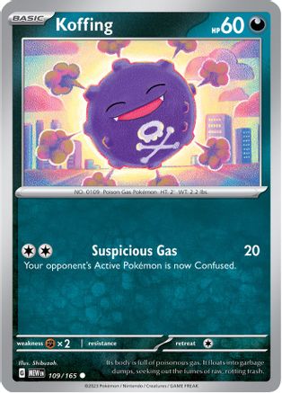 Koffing 109 - SV Scarlet & Violet 151 - Poke-Collect
